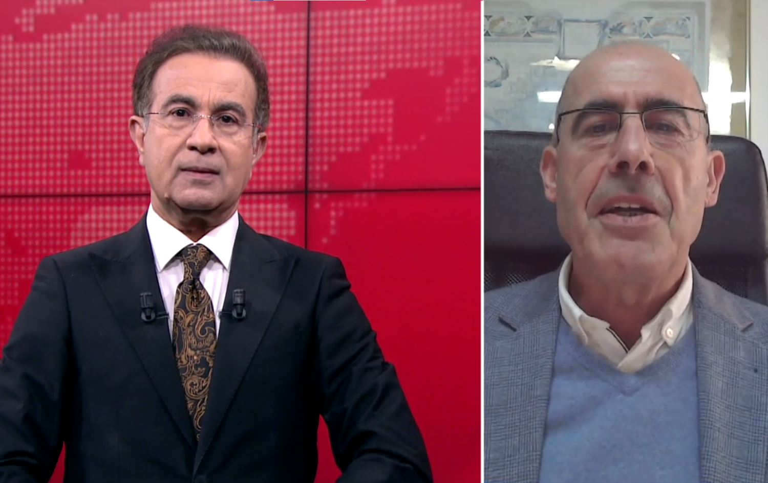 Mehmet Tanriverdî bû mêvanê Rûdawê / Wêne: Ji ber dîmenan