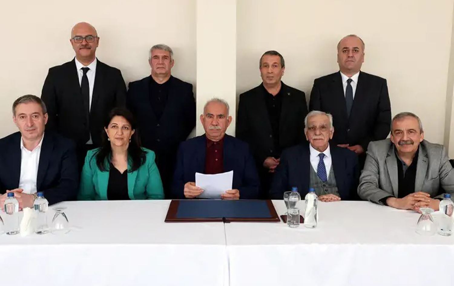 Civîna Ocalan û Heyeta DEM Partiyê\ Wêne: Arşîv