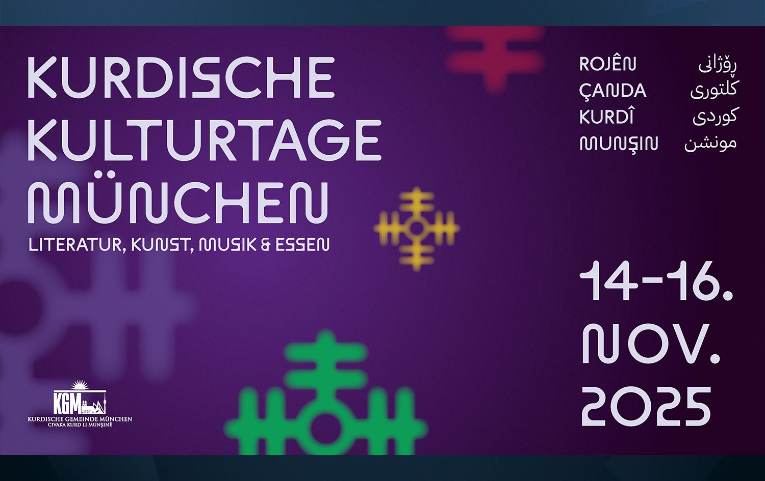 Rojên Çanda Kurdî yên Munîhê dest pê dike / Wêne: Hesen Mella