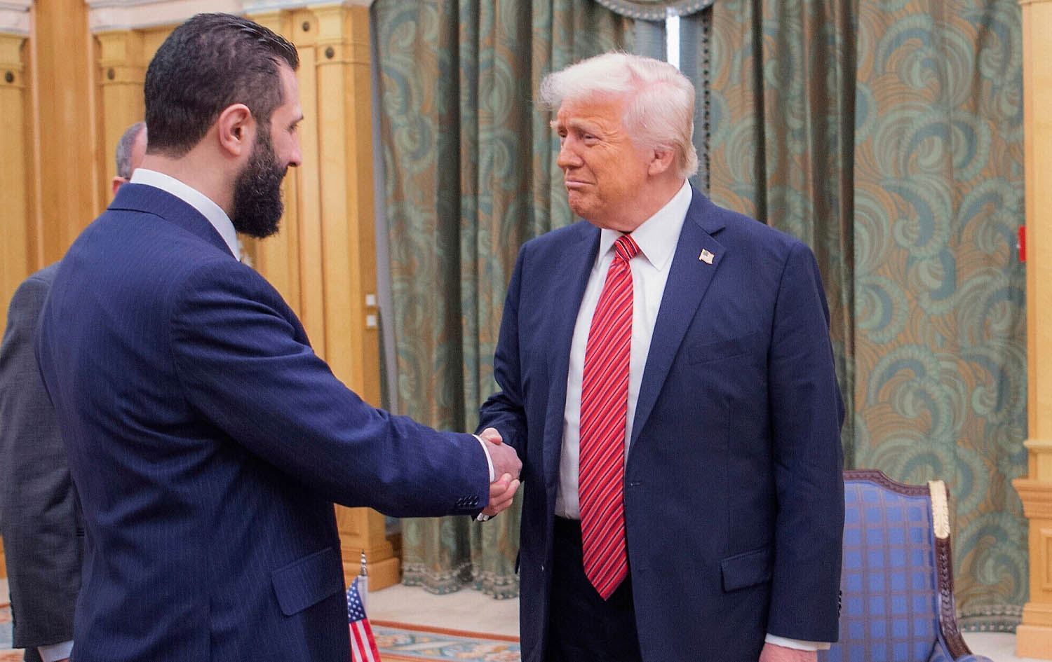 Civîna Şer û Trump a li Erebistana Siûdî / Wêne: Saudi Royal Palace