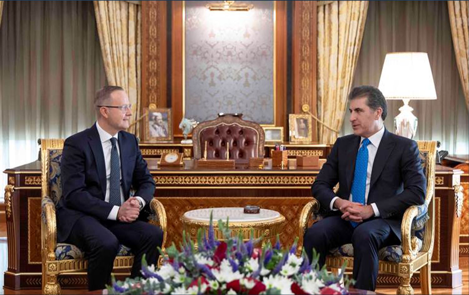 Başkan Neçirvan Barzani, Finlandiya’nın Irak’taki yeni Büyükelçisini kabul etti