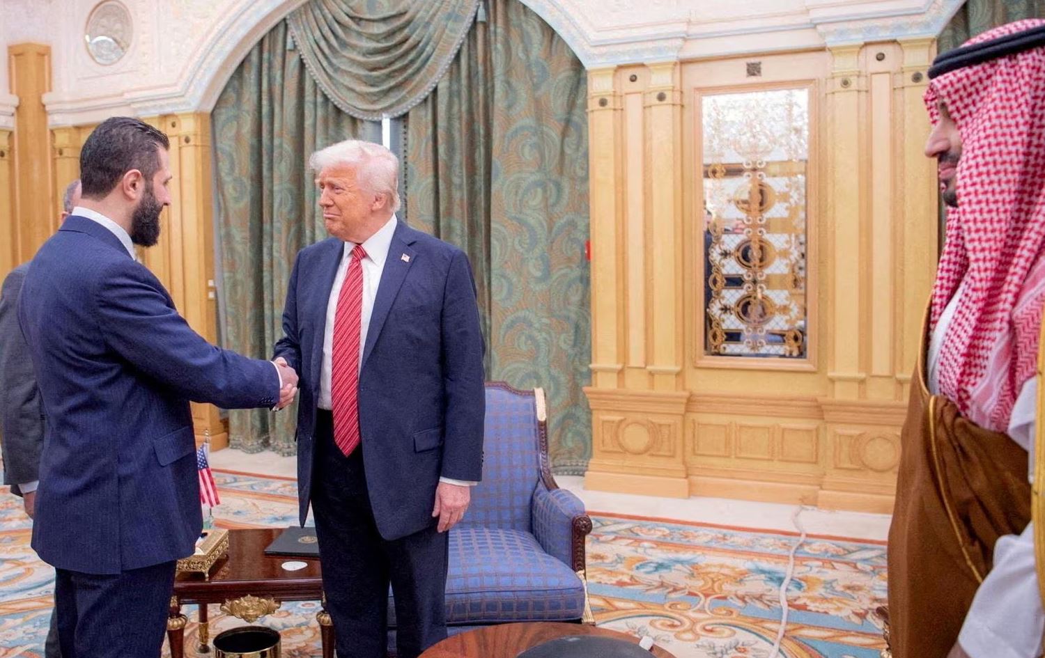 ترەمپ و شەرع گفتوگۆ لەسەر چوار مژاری سەرەکی دەکەن