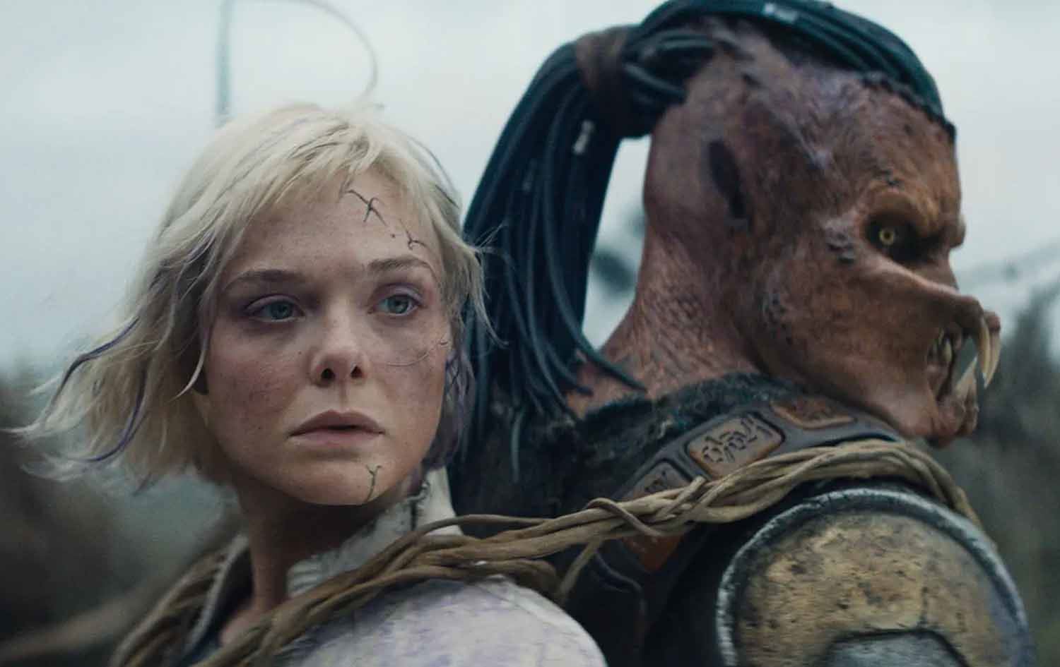 دیمەنێک لە فیلمی (Predator: Badlands)