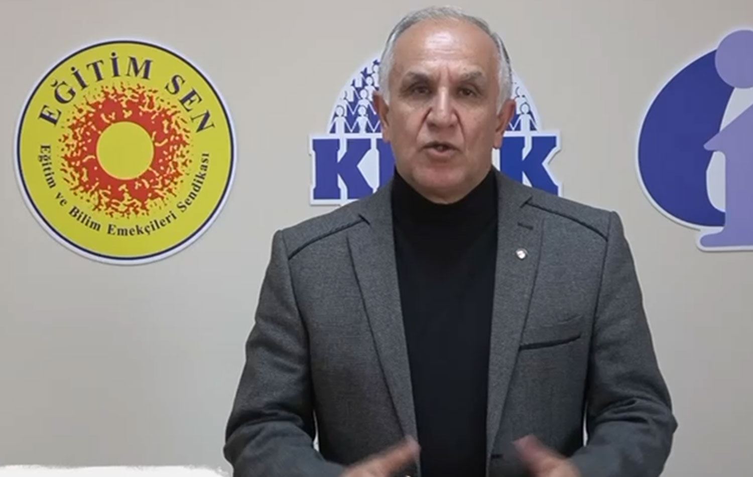 Eğitim Sen Genel Başkanı Kemal Irmak