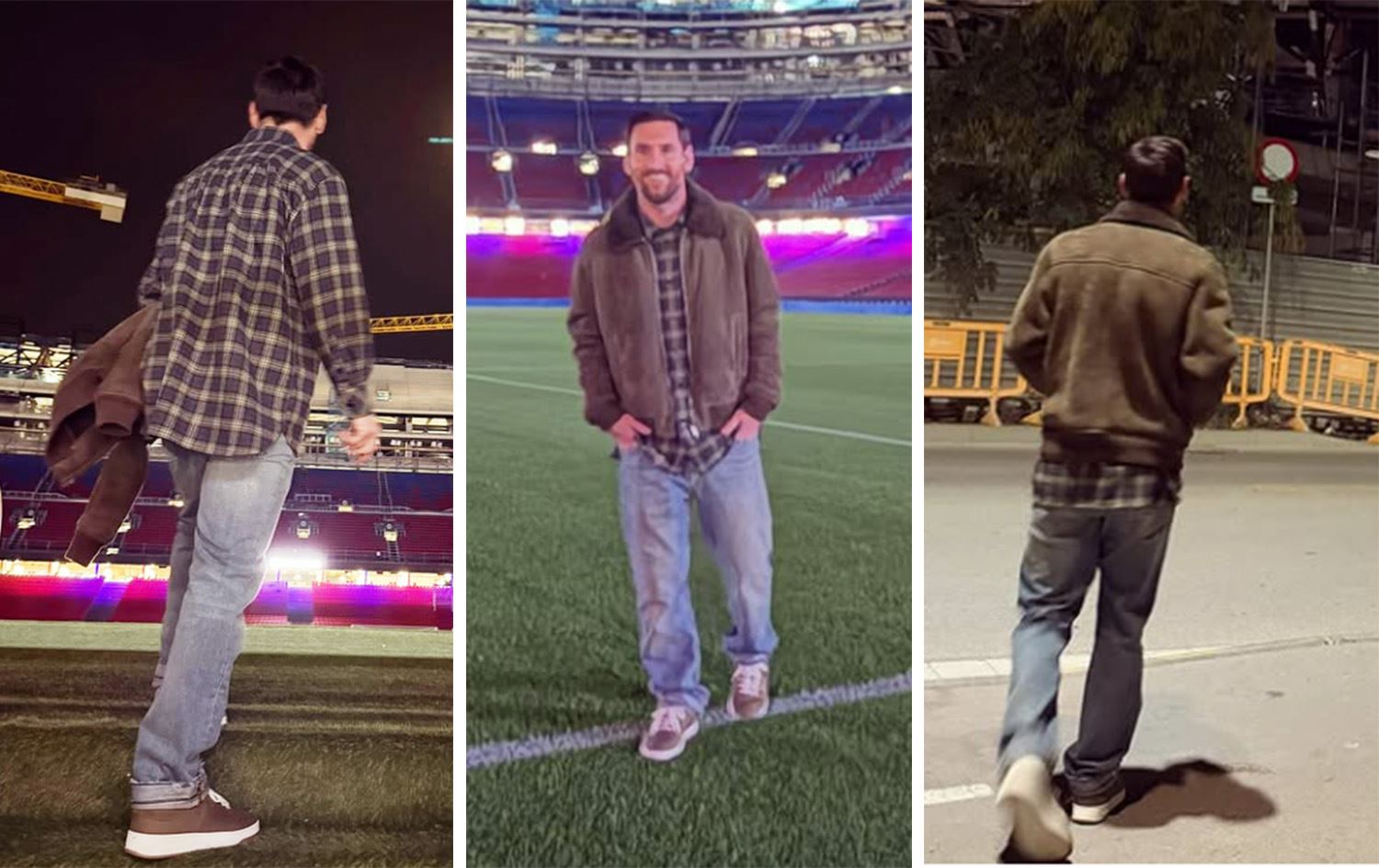 لیۆنێل مێسی لە کامپ نو