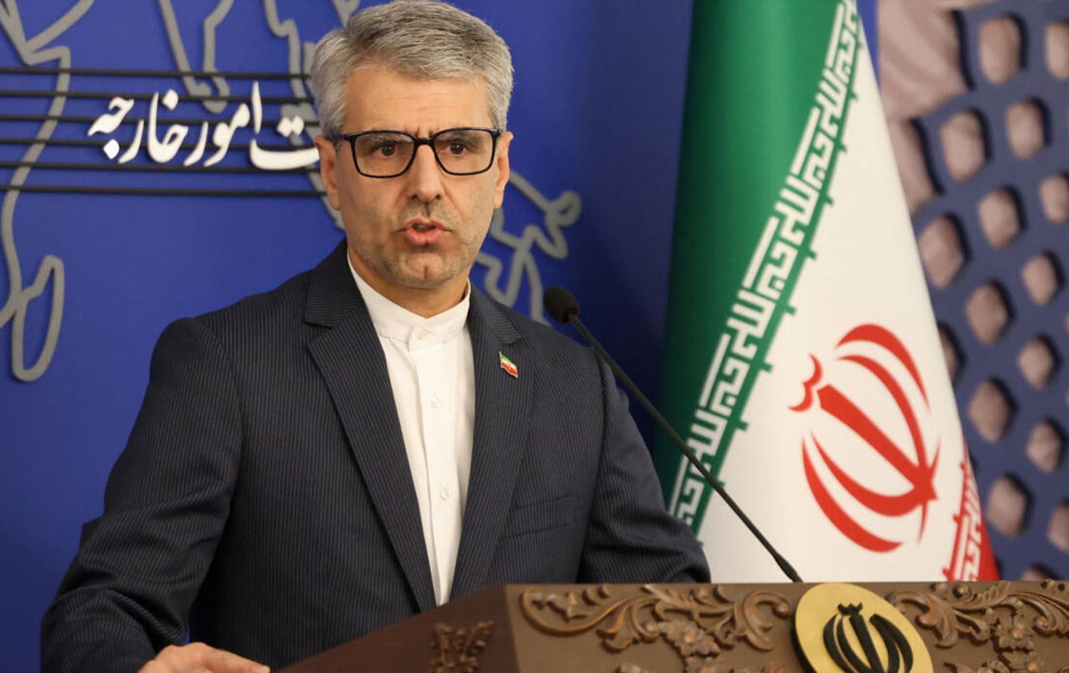 Iranian foreign ministry spokesperson Esmail Baghaei. File photo: IRNA