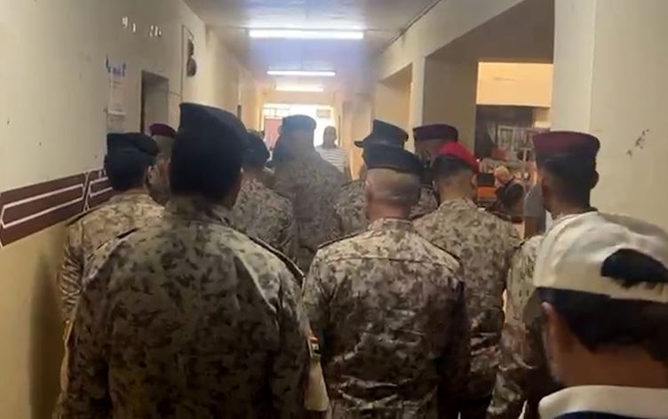 Hêzeke Îraqê li Xurmatûyê çûye navendeke dengdanê\ Wêne: Rûdaw