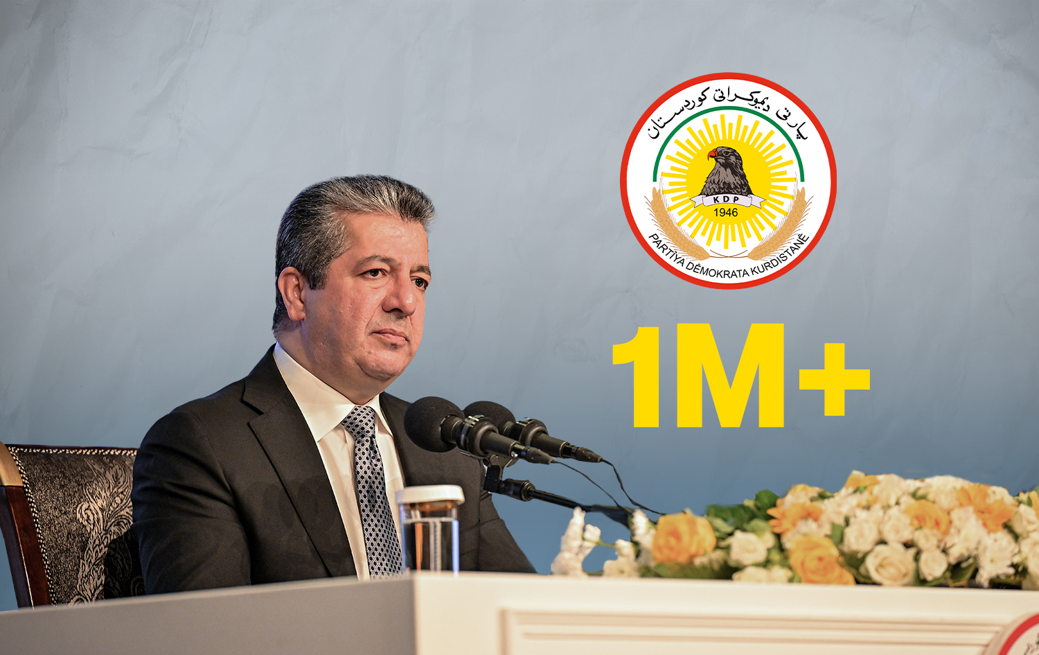 KDP says received over 1 million votes in Iraq's parliamentary ellection