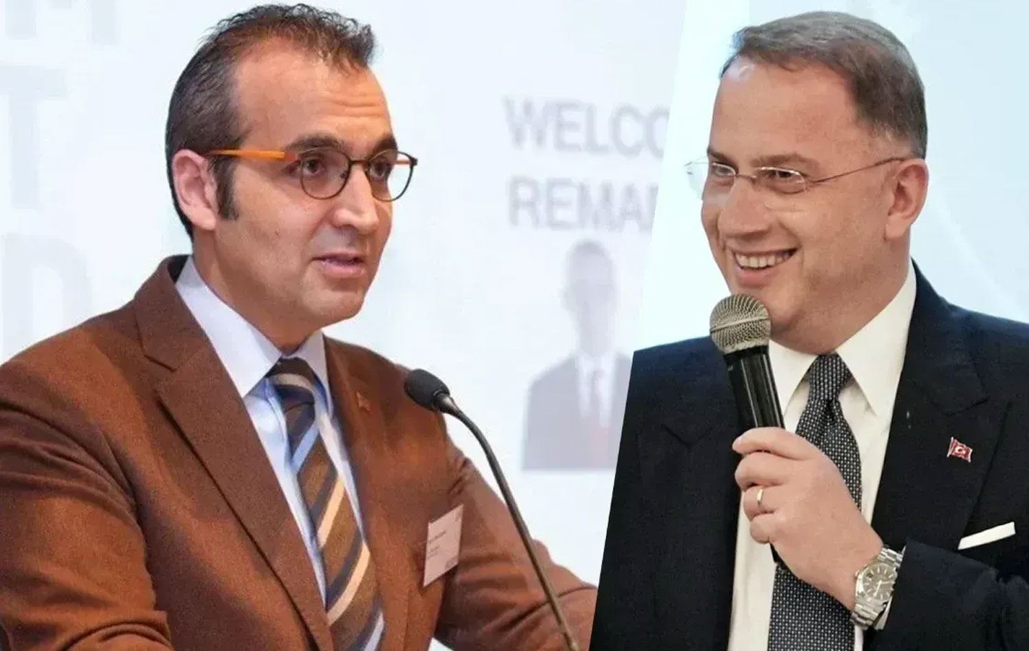 Resul Emrah Şahan (solda) ve Mehmet Murat Çalık / Arşiv