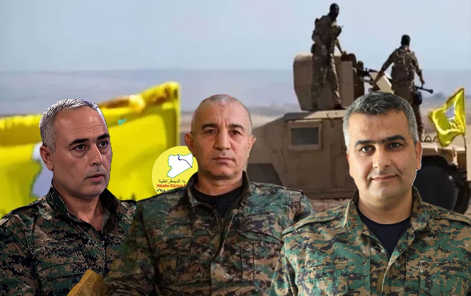 Arap basını, Şam ile yürütülen entegrasyon görüşmeleri kapsamında DSG’li 3 üst düzey Kürt komutanın Suriye ordusunun komutasında yer alacağını öne sürdü