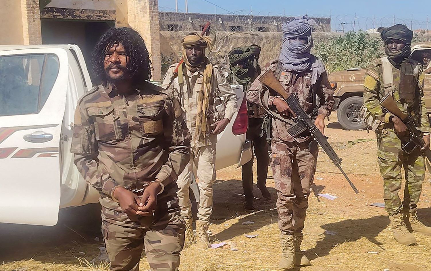 Hızlı Destek Kuvvetleri adına katliam yapmakla suçlanan komutan Ebu Lulu HDK tarafından gözaltına alındı Foto: AFP