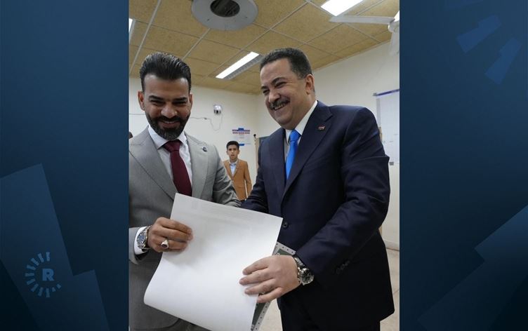 Irak Başbakanı Sudani oy kullanıyor
