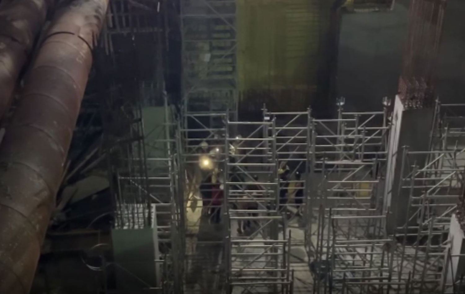 Skeleya înşeata metroyê ya Beyogluyê