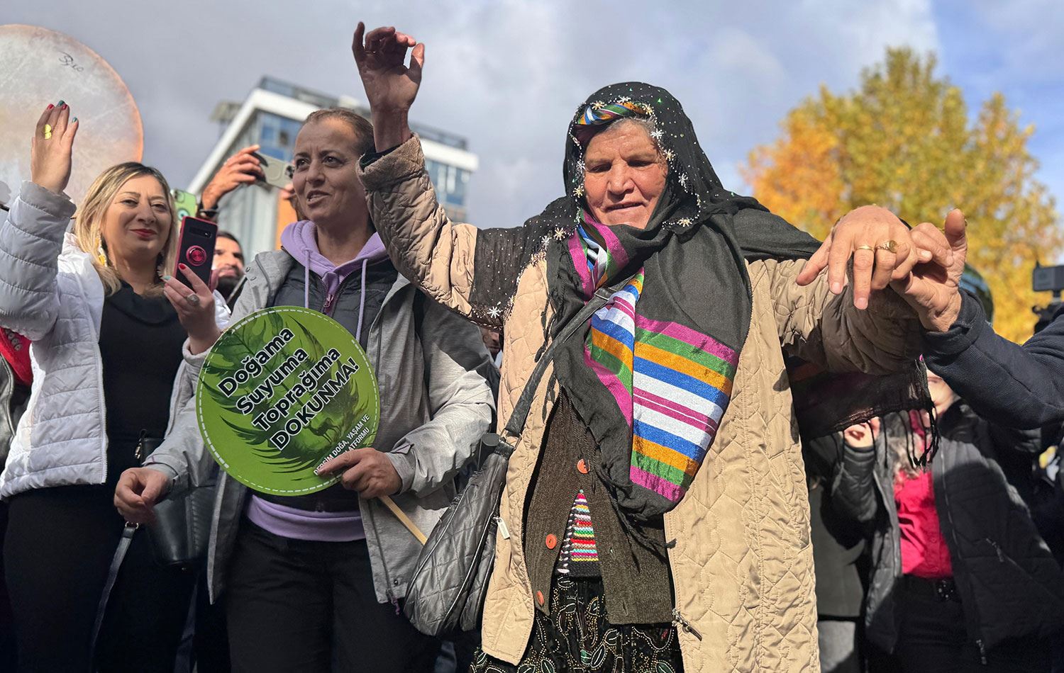 Dersim'de maden ocaklarına karşı yürüyüş ve miting düzenlendi. / Foto: Ali Haydar Gözlü
