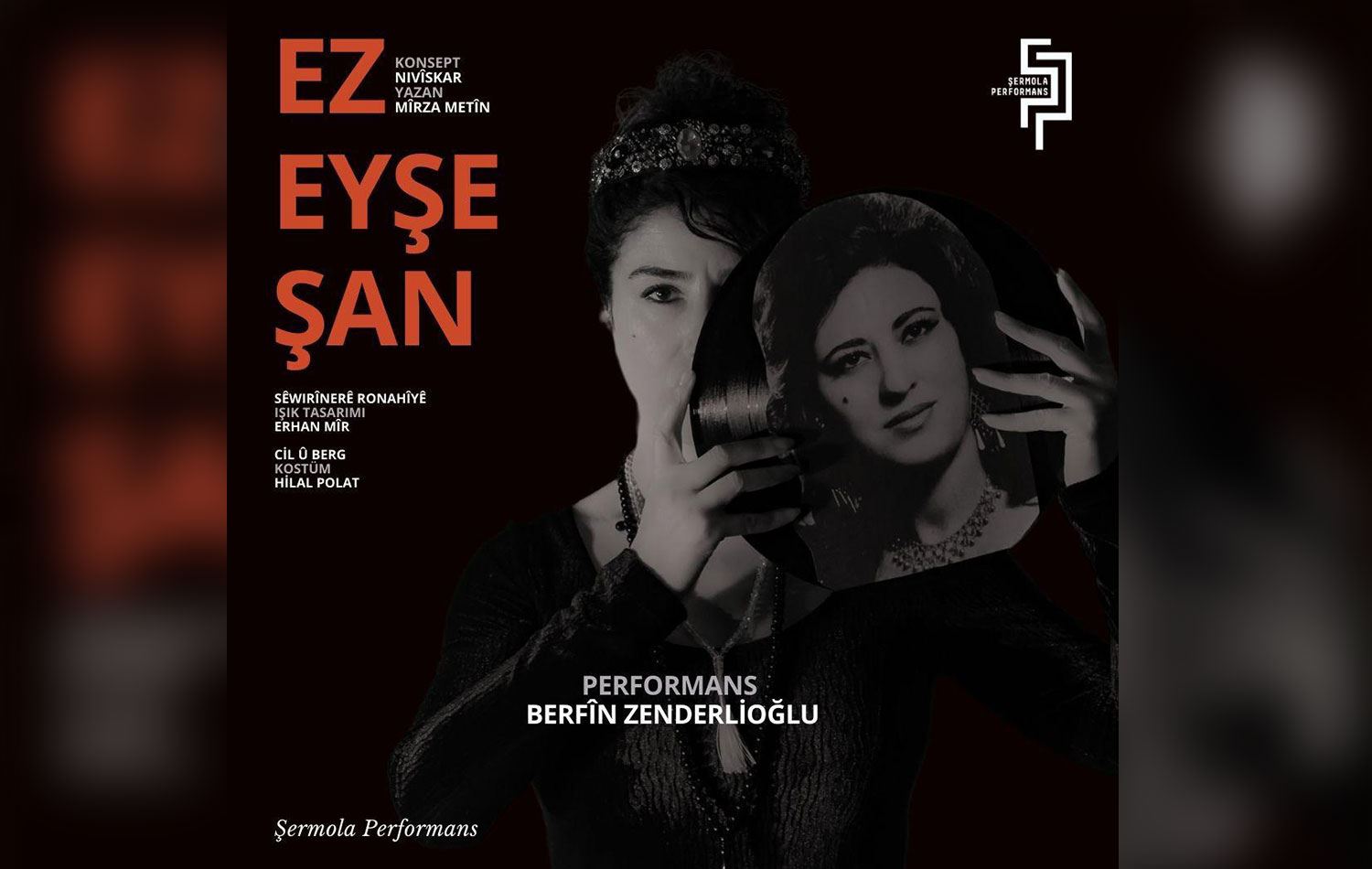 Berfin Zenderlioğlu, Kürt müziğinin unutulmaz sesi Ayşe Şan'ı canlandırıyor.