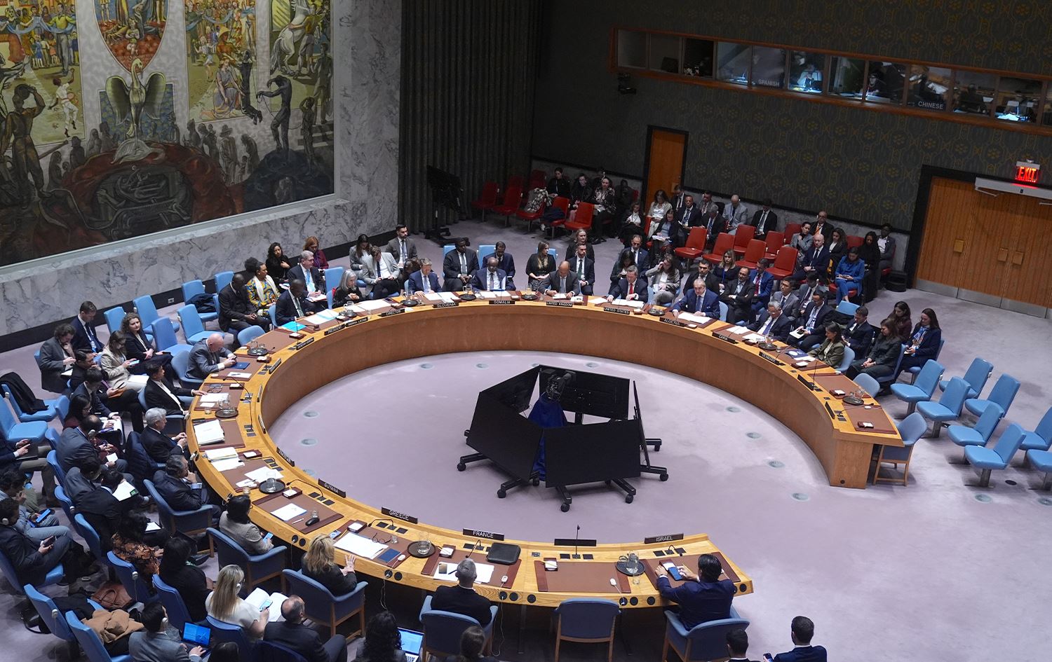 Civîna Konseya Ewlehiyê ya Neteweyên Yekbûyî\ Wêne: AA