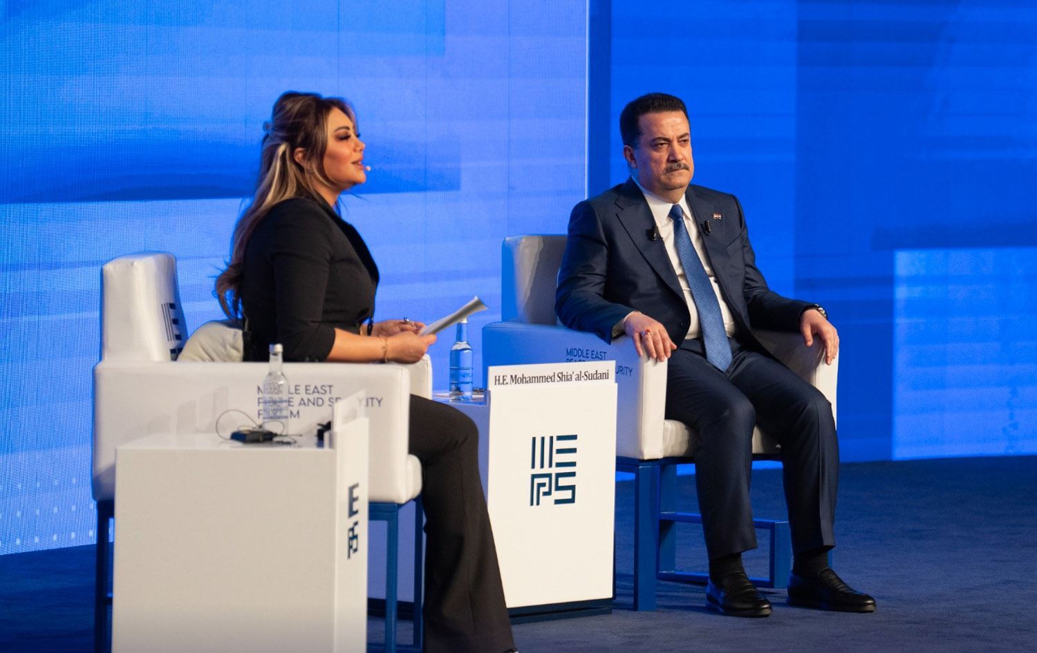 Irak Geçici Başbakanı Muhammed Şiya es-Sudani, Duhok’ta düzenlenen 6. Ortadoğu Barış ve Güvenlik Forumu’na katıldı