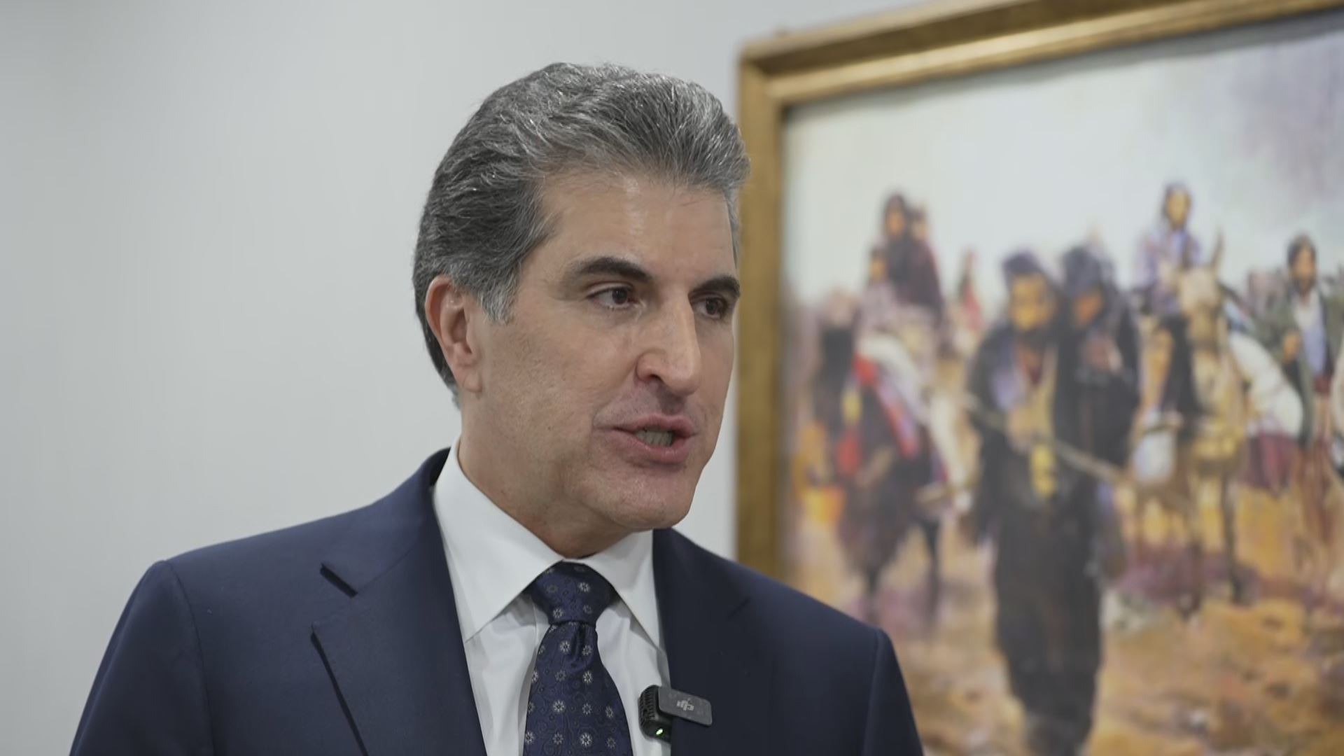 La maison politique kurde fragmentée : le président Barzani