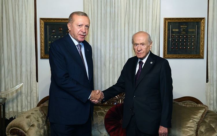 Son görüşmeden bir kare Foto: AA