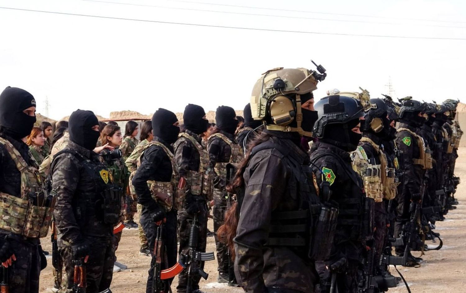 Şervanên HSDyê / Wêne: Arşîv, SDF Press