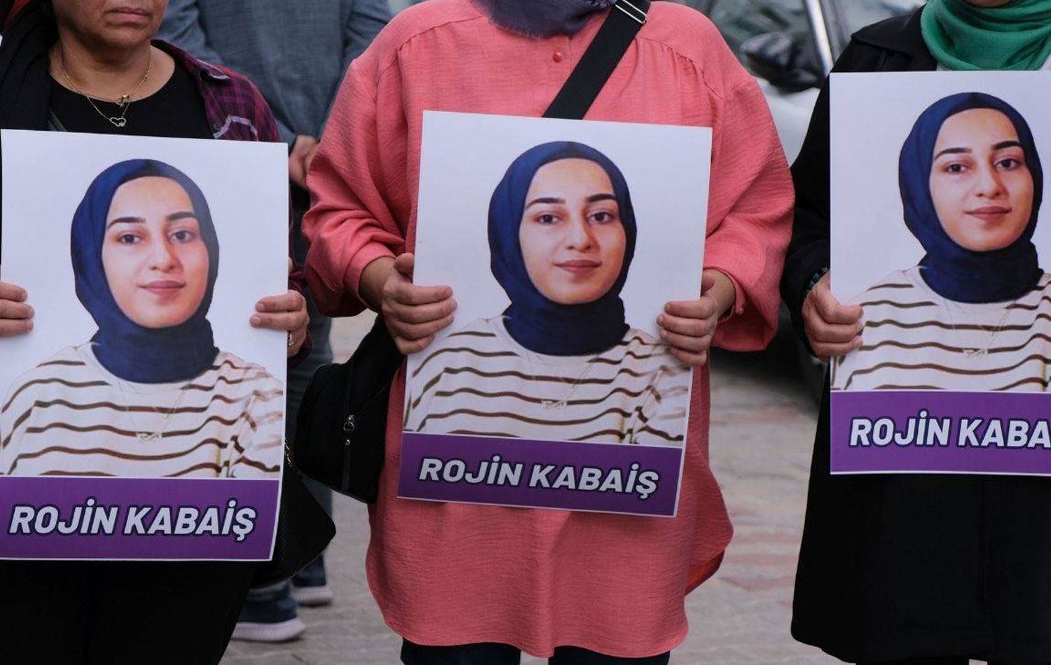 Rojin Kabaiş için yapılan eylemlerden bir kare. / Foto: Sosyal medya