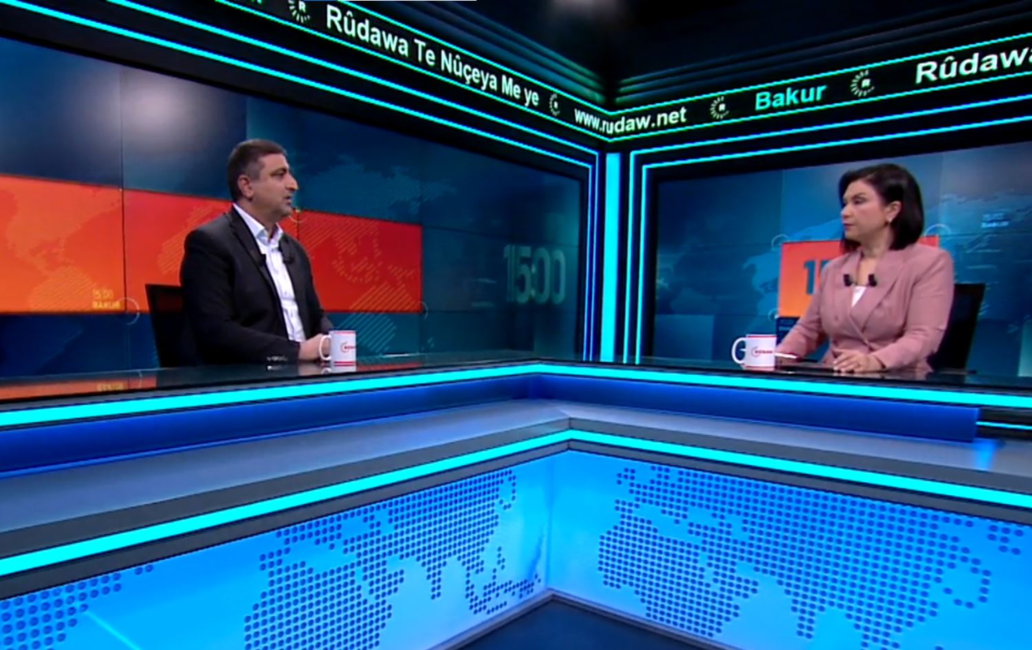 Serkan Ramanli bû mêvanê Rûdawê / Wêne: Ji ber dîmenan, Rûdaw