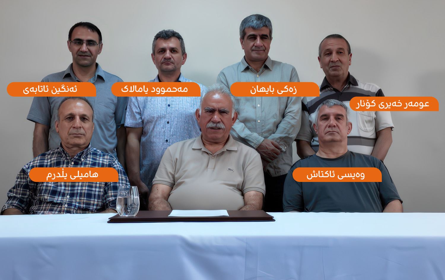 ئەو 5 بەندکراوەی لە ئیمراڵی لەگەڵ ئۆجەلانن، کێن؟