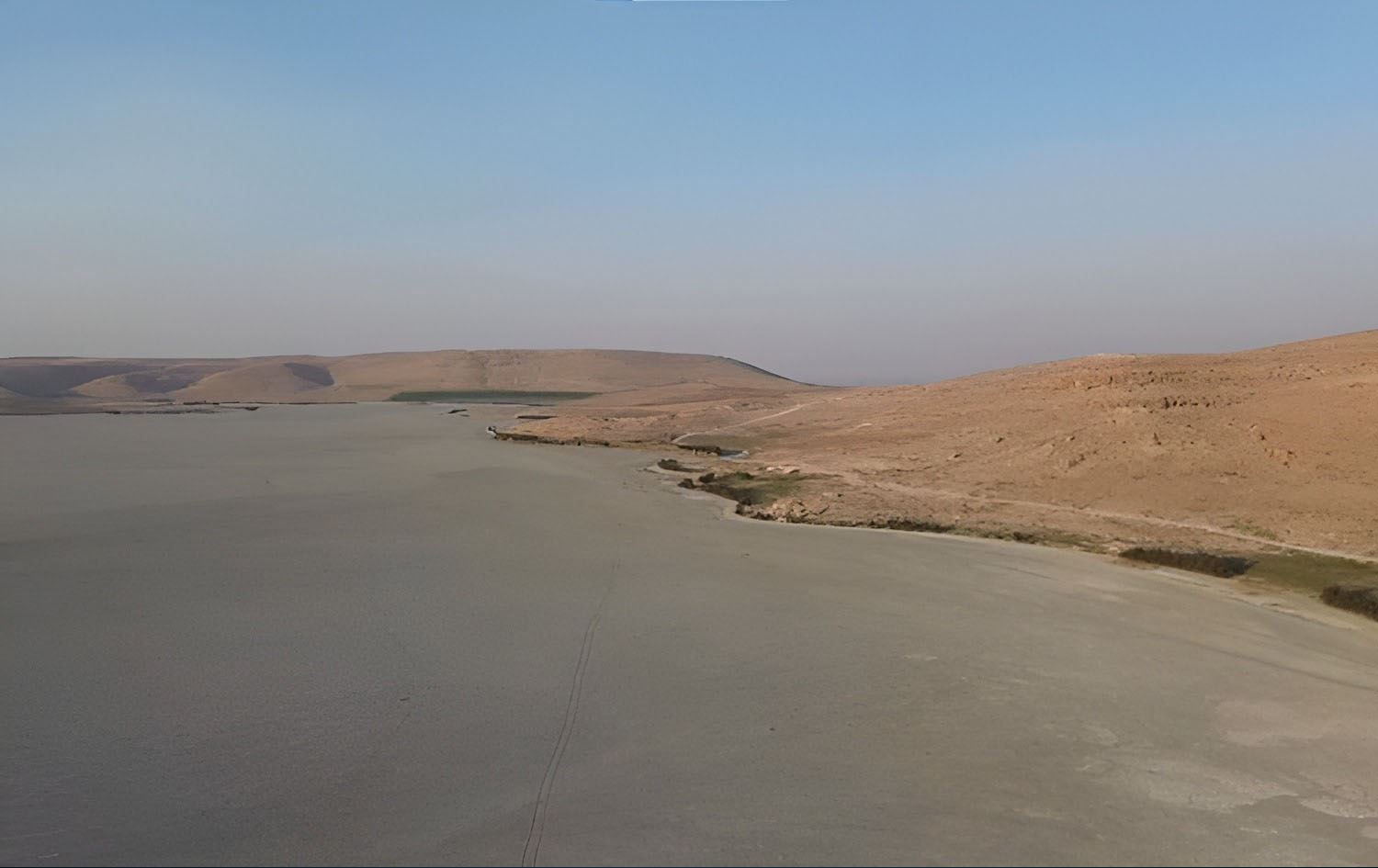 A wetland in Iran’s Kurdish areas (Rojhelat) in November 2025. Photo: screengrab/Rudaw