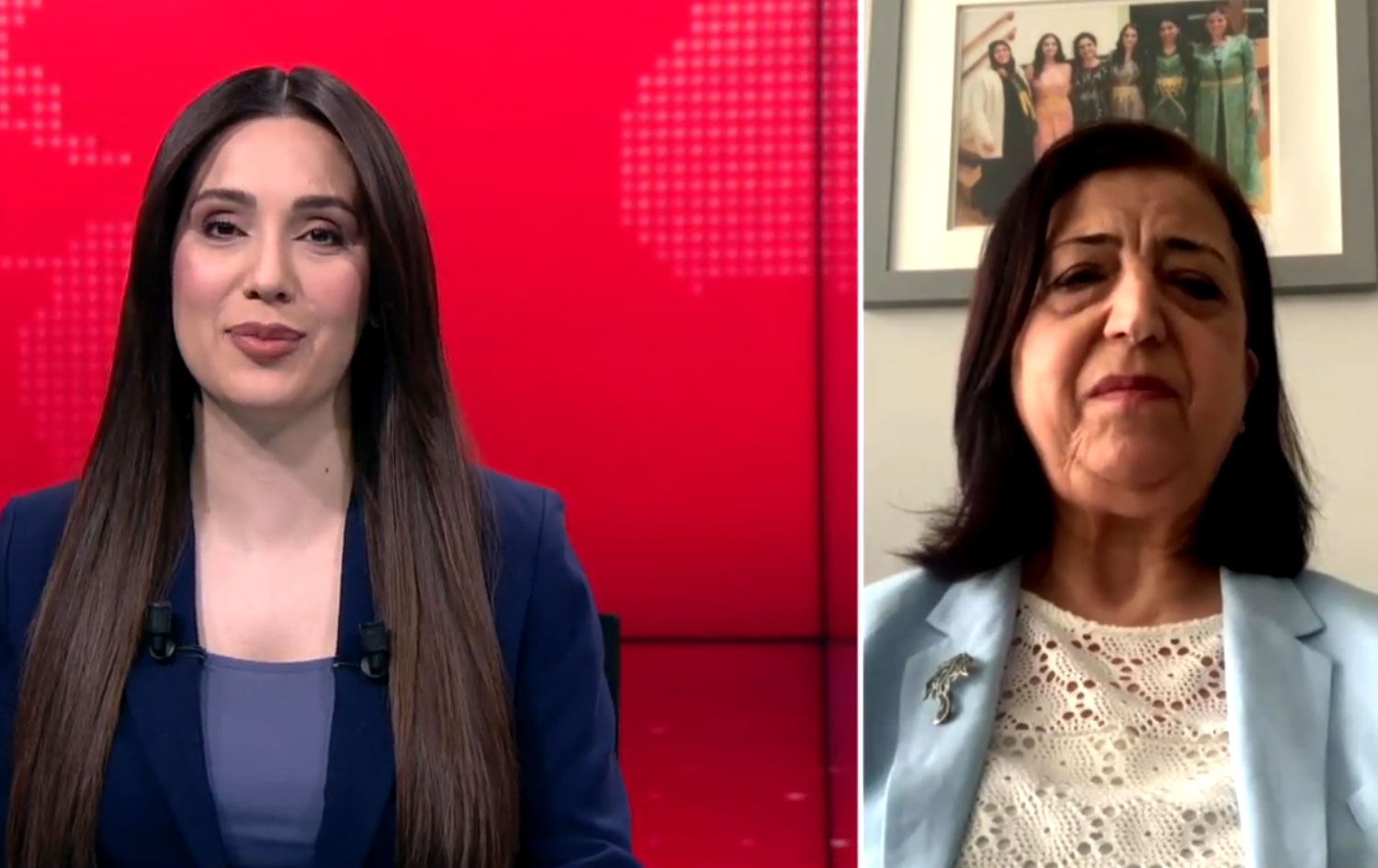 Sînem Mihemed û Nalîn Hesen / Wêne û Vîdeo: Rûdaw