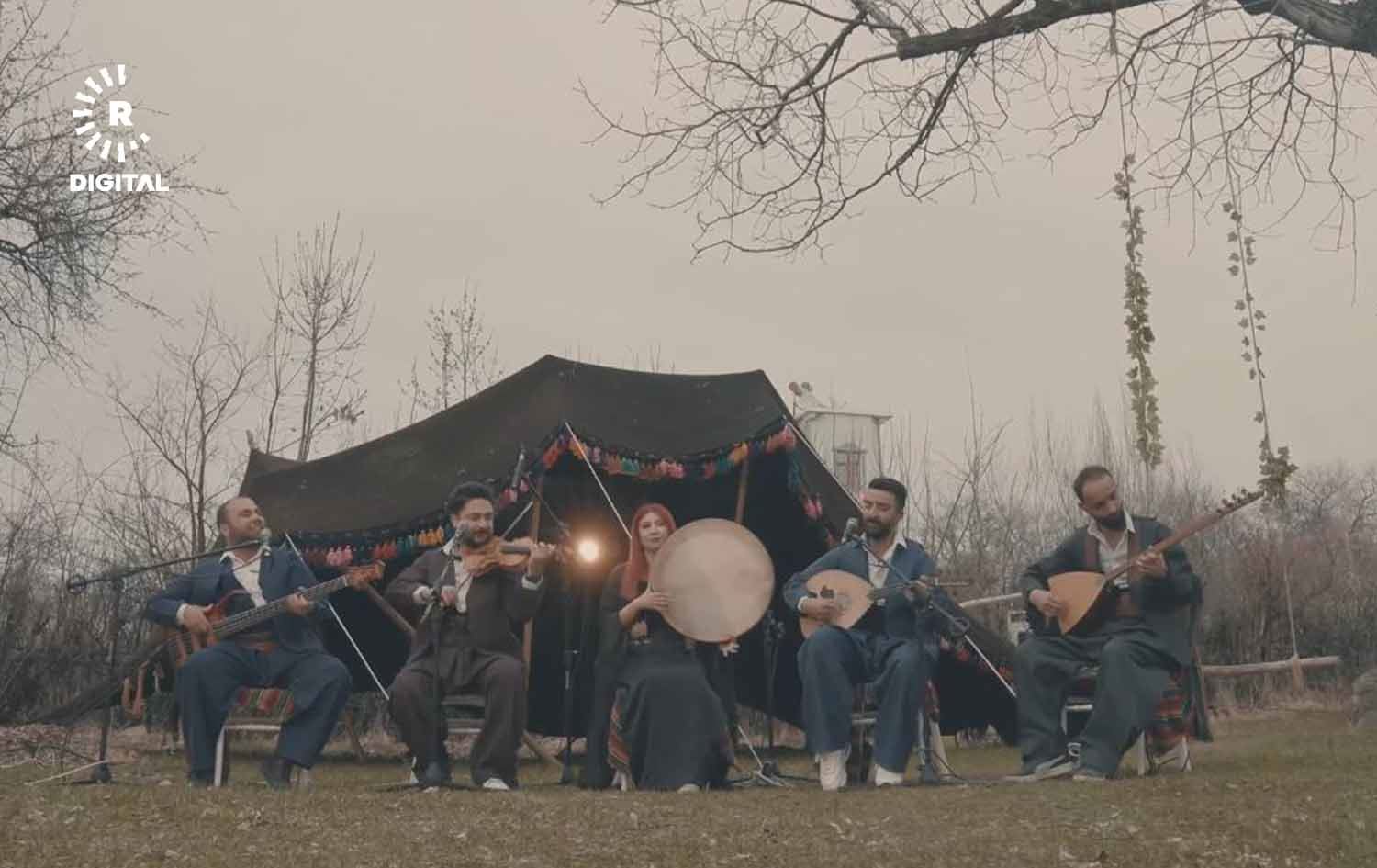 دیمەنێک لە ڤیدیۆکلیپی (حەیران دێ رابە) 