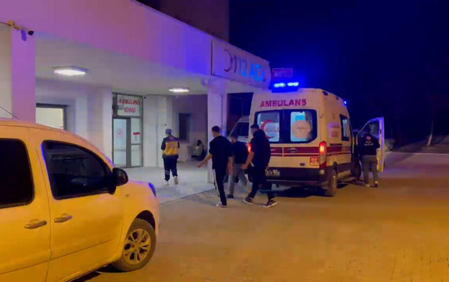 Pêşiya nexweşxaneyê / Wêne: DHA