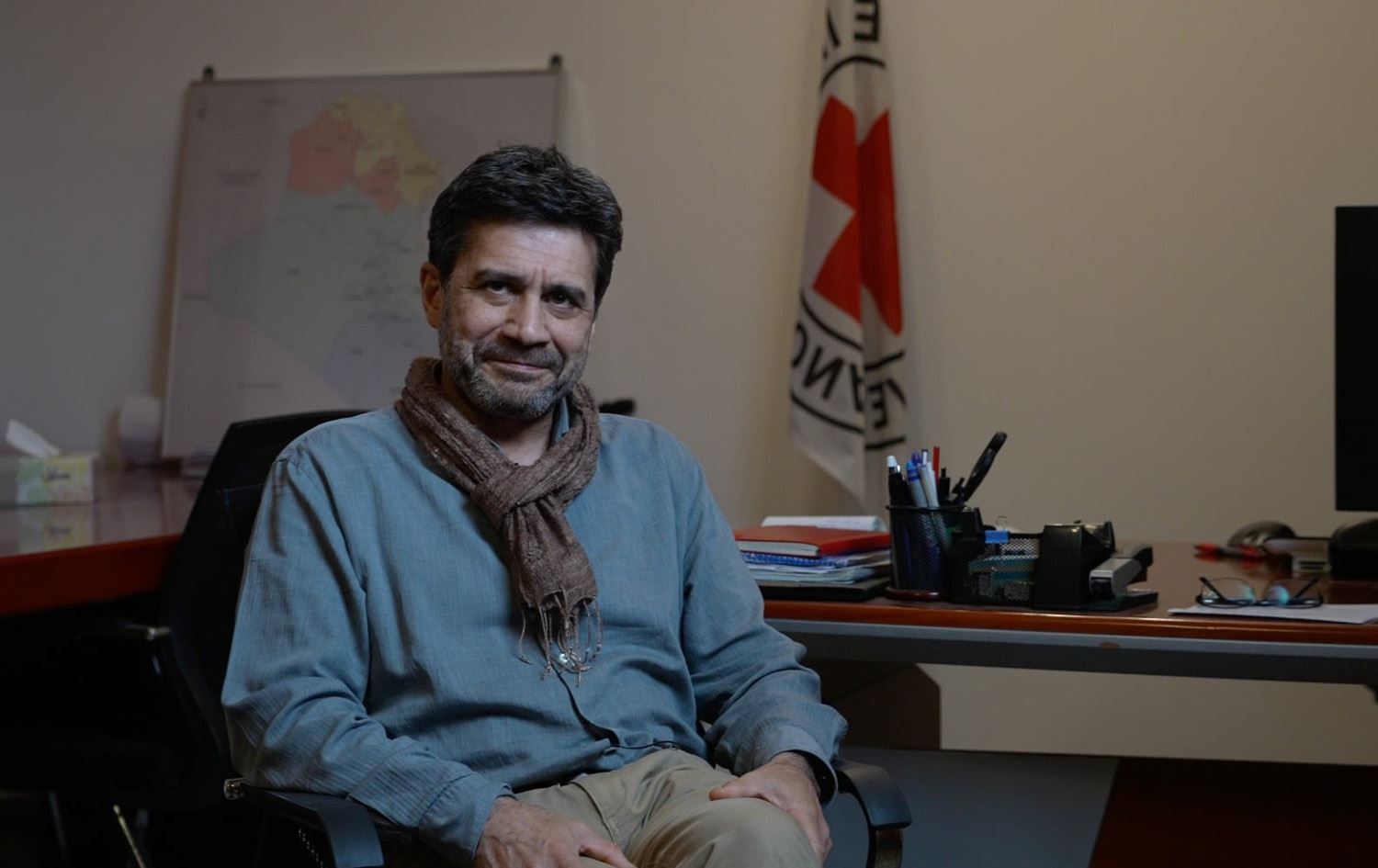 سەرۆکى نێردەى خاچى سوور لە عێراق بۆ رووداو: 1480 نامەى بەندکراوانمان گۆڕیوەتەوە