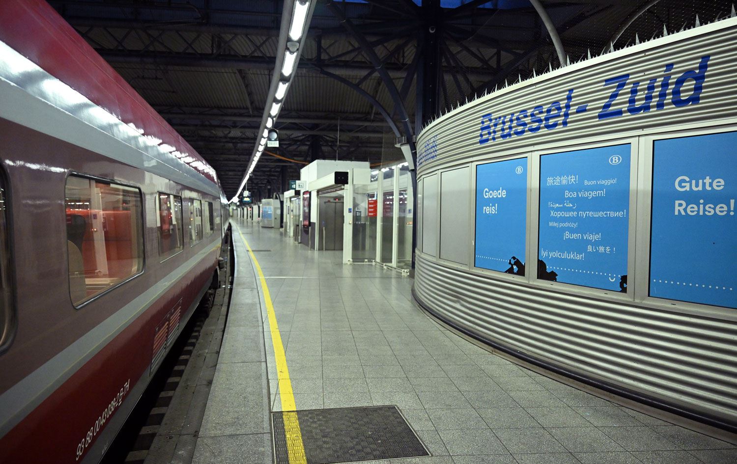 Trên û metro rawestiyane / Wêne: AA