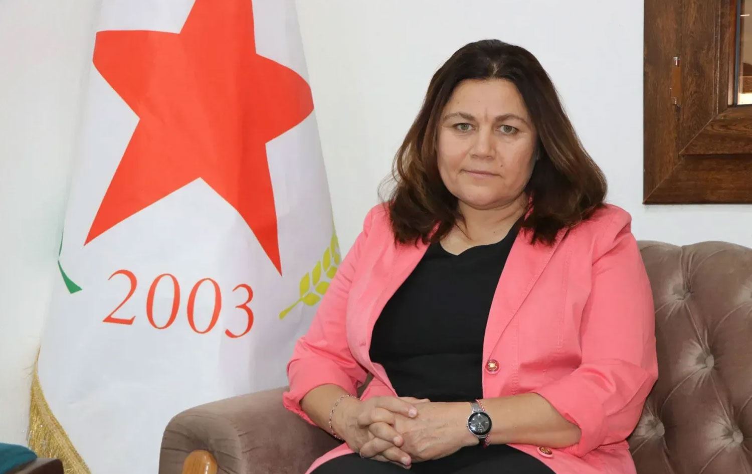 Demokratik Birlik Partisi (PYD) Başkanlık Konseyi Üyesi Foza Yusuf