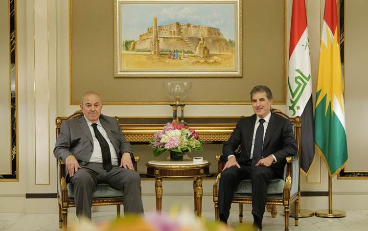 Başkan Neçirvan Barzani, Ayad Alawi'yi kabul etti