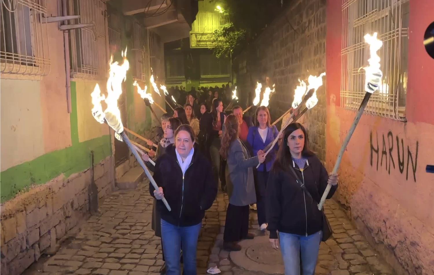 Meşa Jinan a li Amedê / Wêne: ANKA