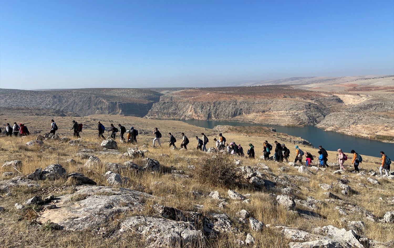 Endamên Koma UrfaTrekkingê / Wêne: Rûdaw