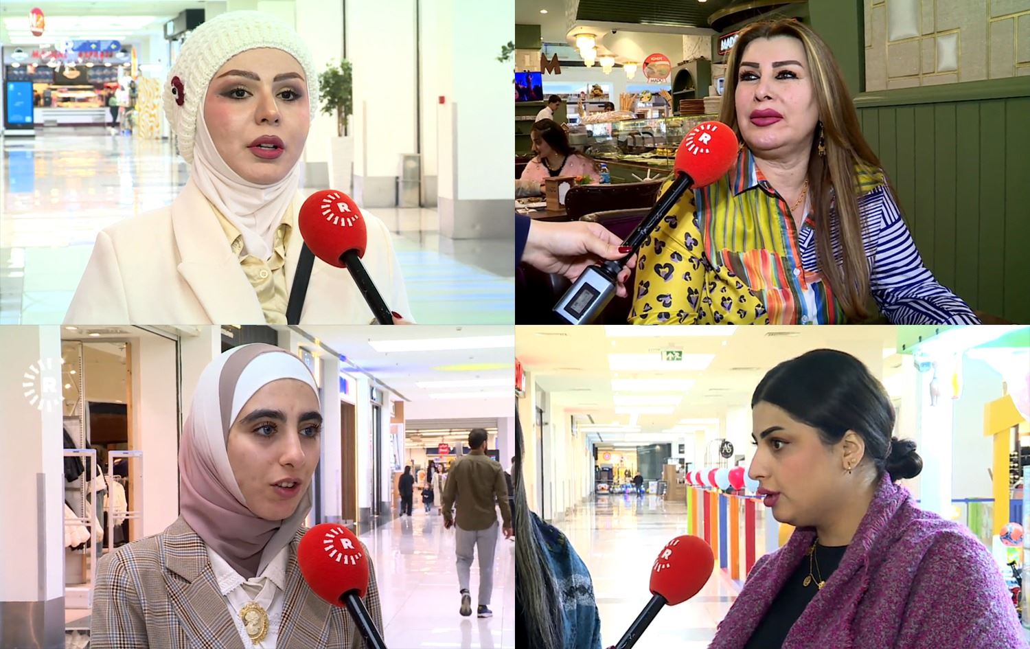 Çend jinên Ereb ên li Herêma Kurdistanê\ Wêne û Vîdeo: Rûdaw