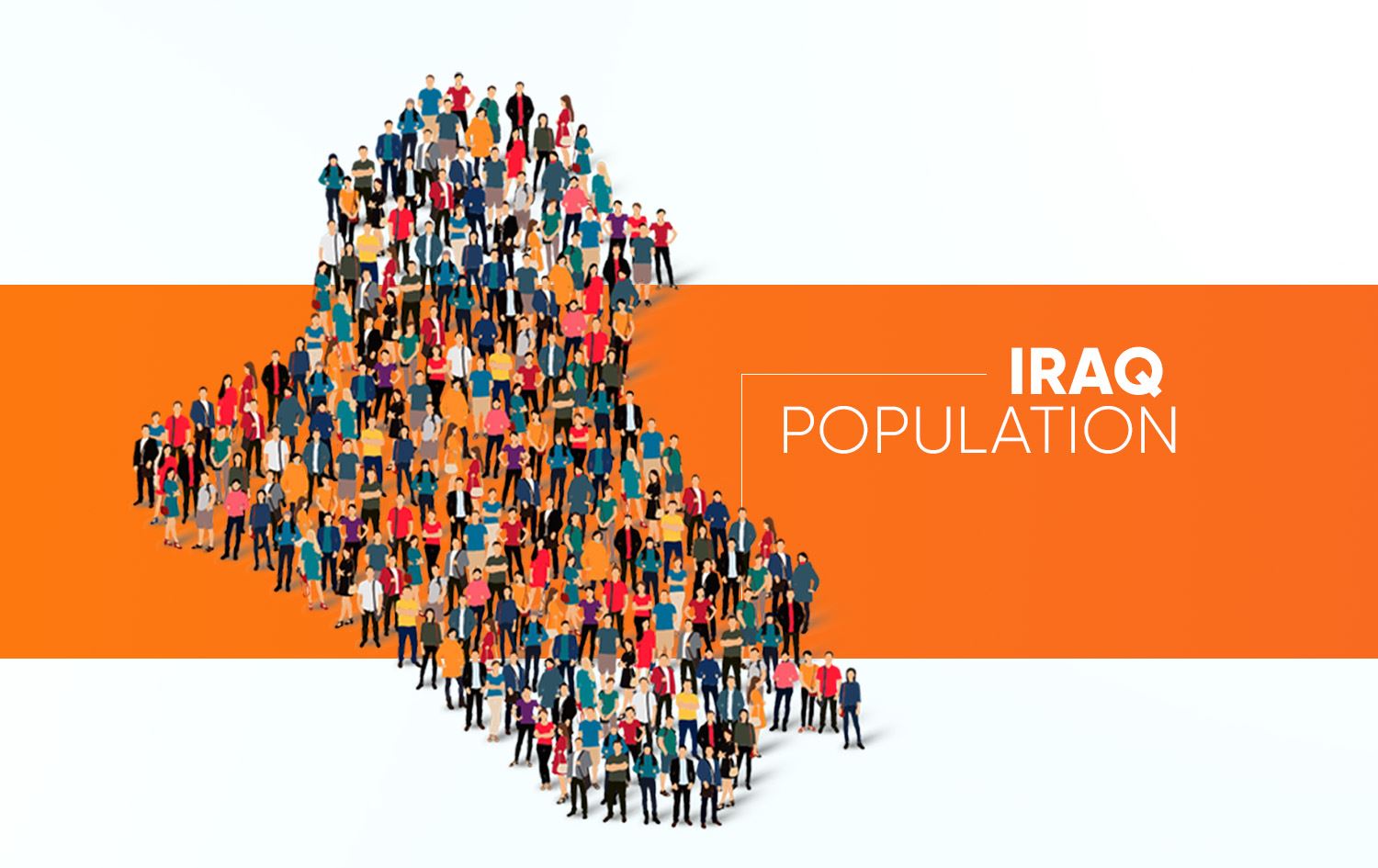 Nifûsa Îraqê 46 milyon e / Wêne: Rûdaw Grafîk