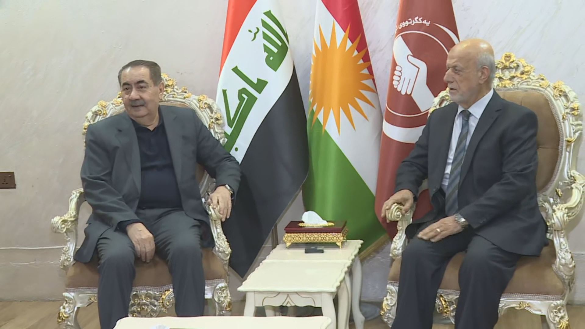 پارتی لە هەولێر سەردانی یەکگرتووی کرد