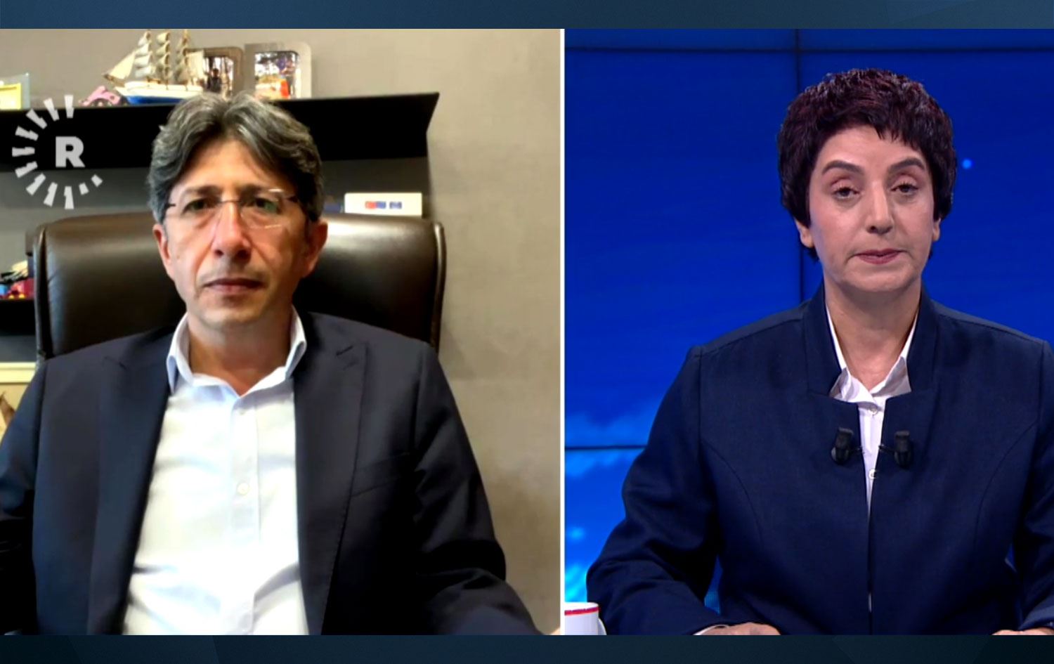 Alî Bozan û Sîma Abxizir / Wêne û Vîdeo: Rûdaw