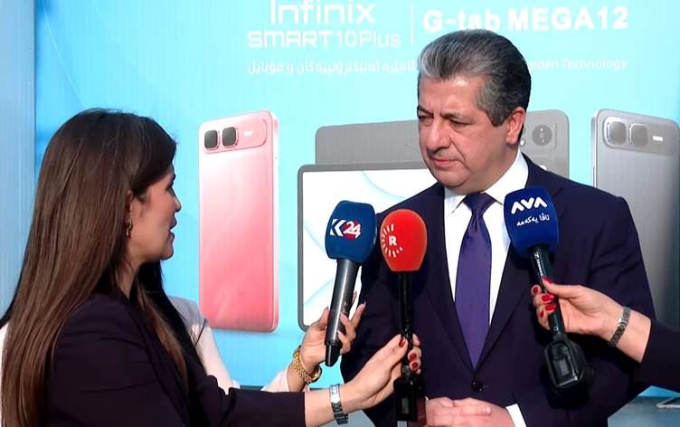 Mesrûr Barzanî bersiva Rûdawê da / Wêne: Rûdaw