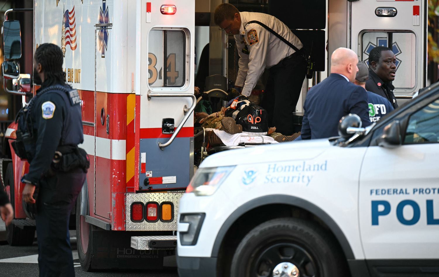 Birîndar tên veguhastin / Wêne: AFP