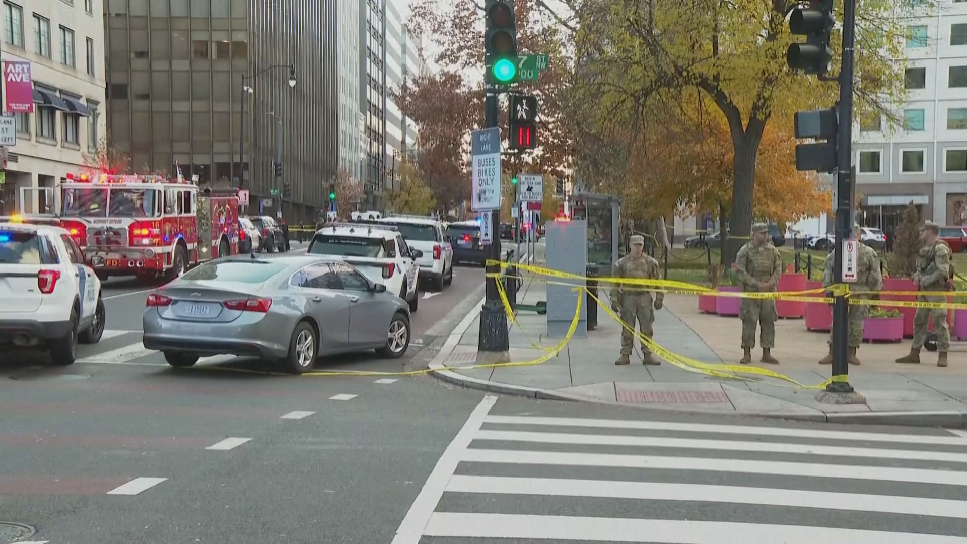 Shooting near White House targets multiple people
