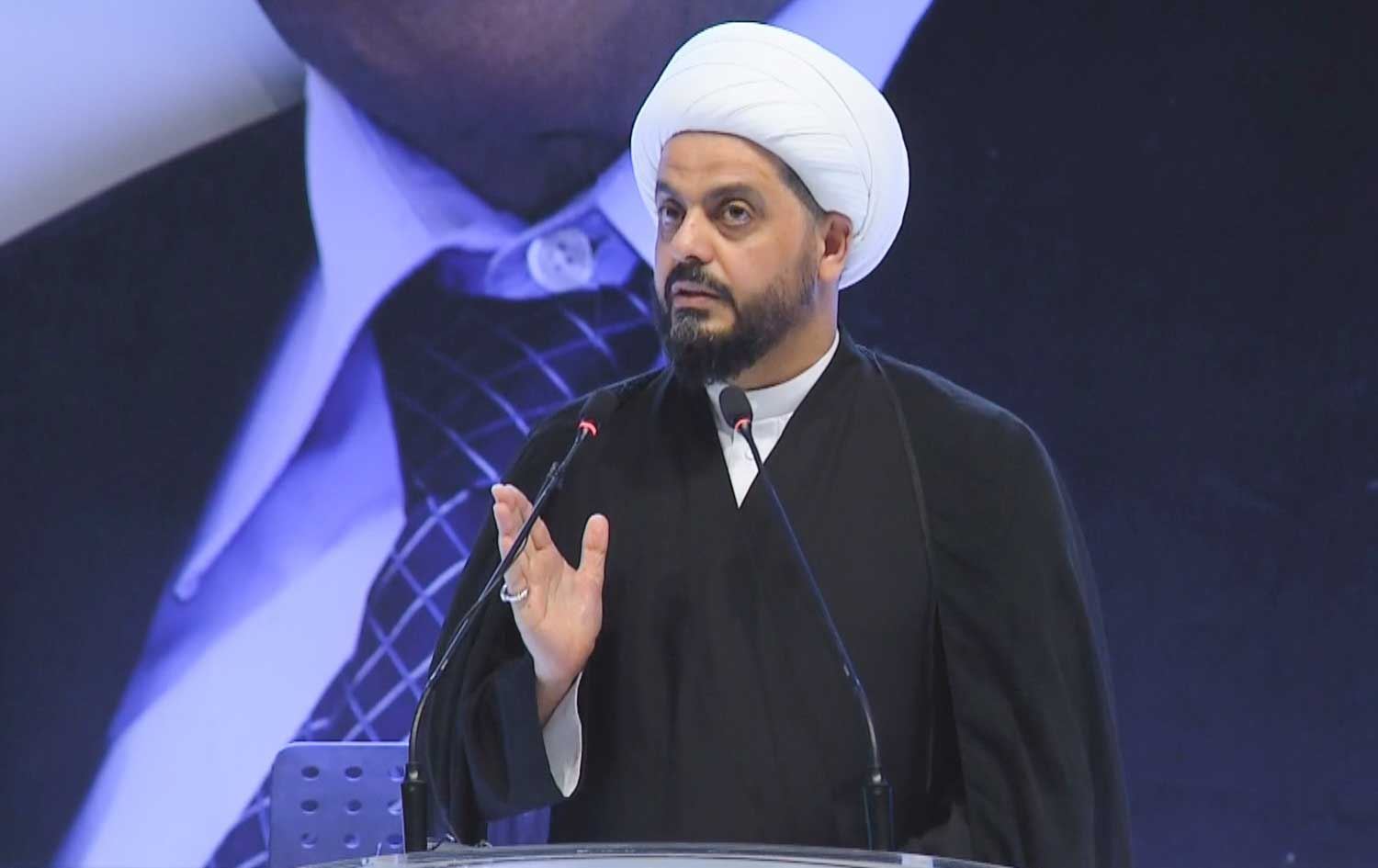 Foto: Asaib Ehlil Hak Hareketi Genel Sekreteri Kays Hazali