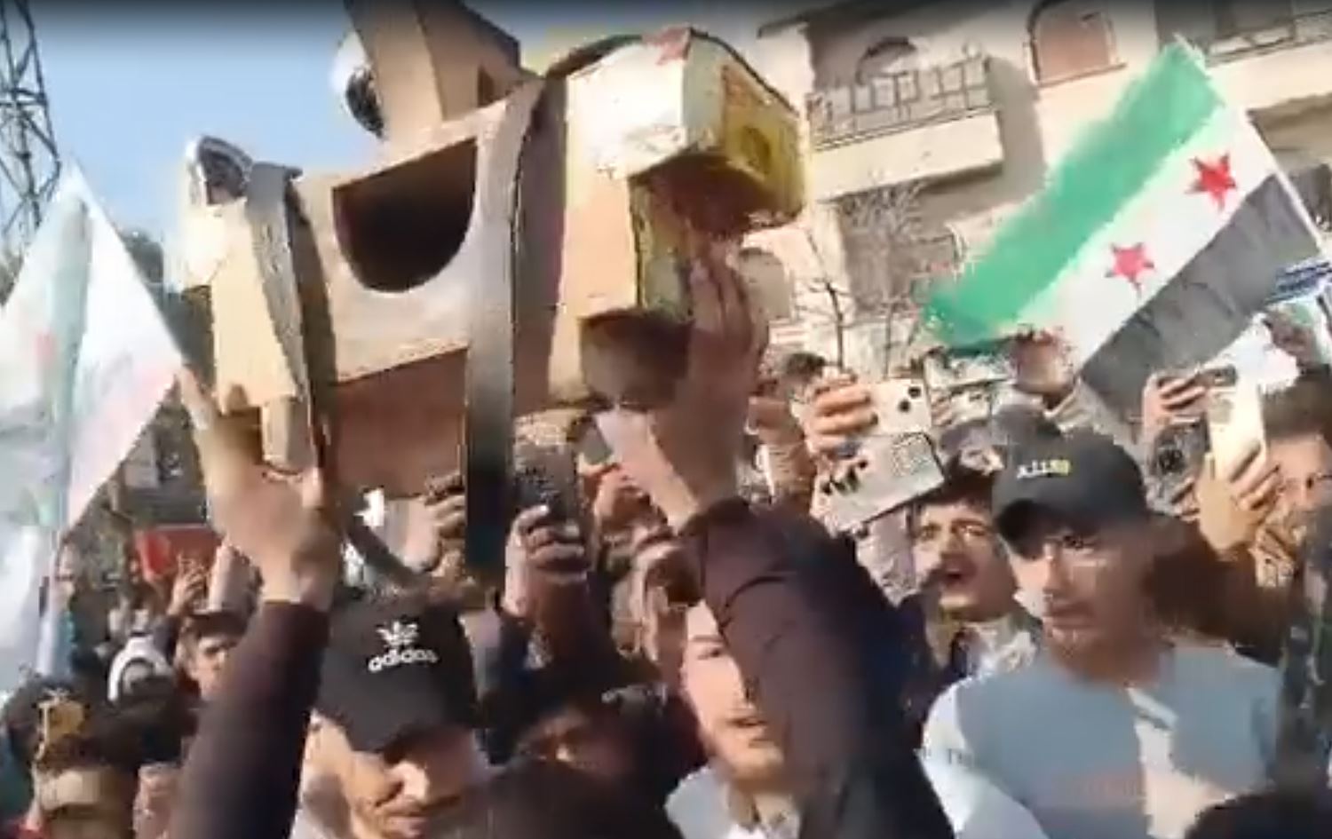 Xwenîşandanên li Sûriyeyê / Wêne: Ji Rûdawê re hat şandin