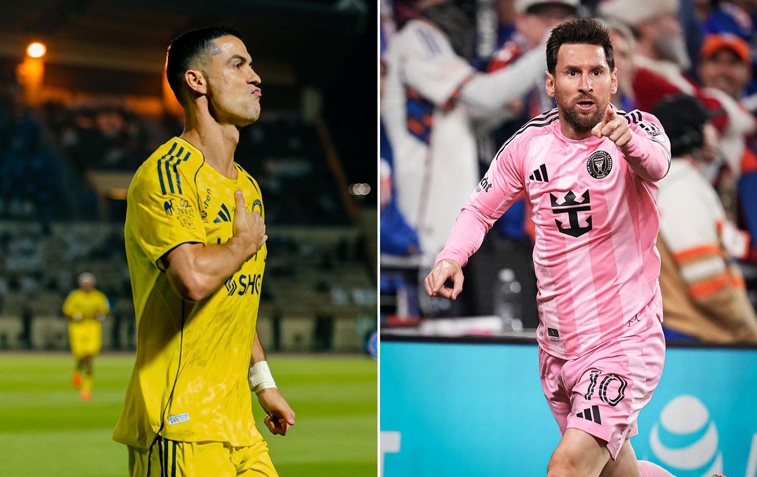 بەهۆی مێسی و رۆناڵدۆوە، نەسڕ و ئینتەرمەیامی رکابەریی ریال و بارسا دەکەن