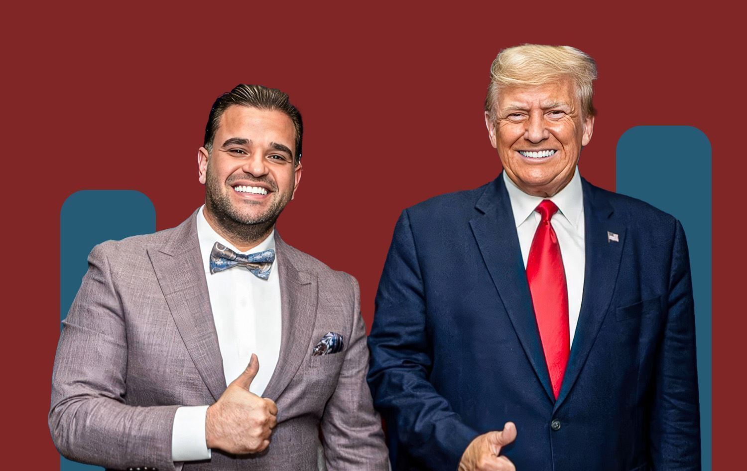 Mark Savaya û Donald Trump\ Wêne: Arşîv