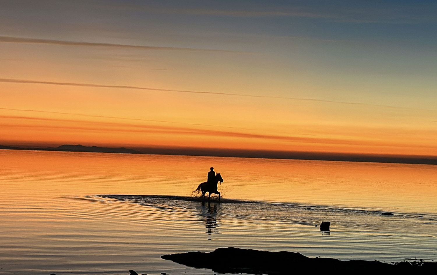 Dema li Gola Wanê roj diçe ava / Wêne: AA