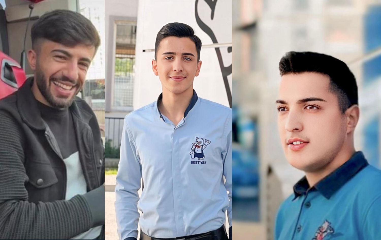 Araçta bulunan Cihat Durna, Rohjat Durgun ve Furkan Özdemir